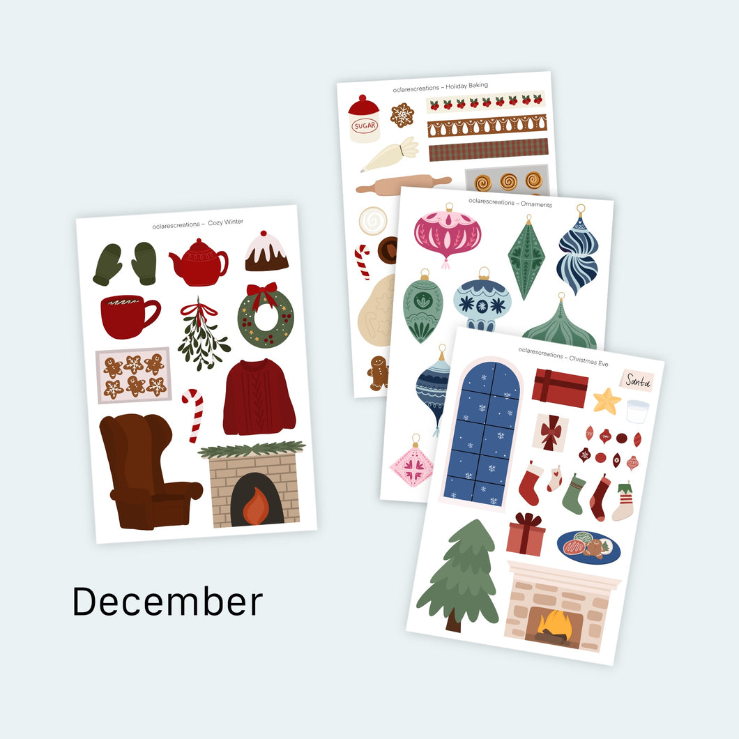 December Planner Bundle