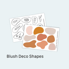 Load image into Gallery viewer, Blush Deco Shapes Stickers // Bundle Options
