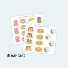 Load image into Gallery viewer, Breakfast Icons Sticker Sheet

