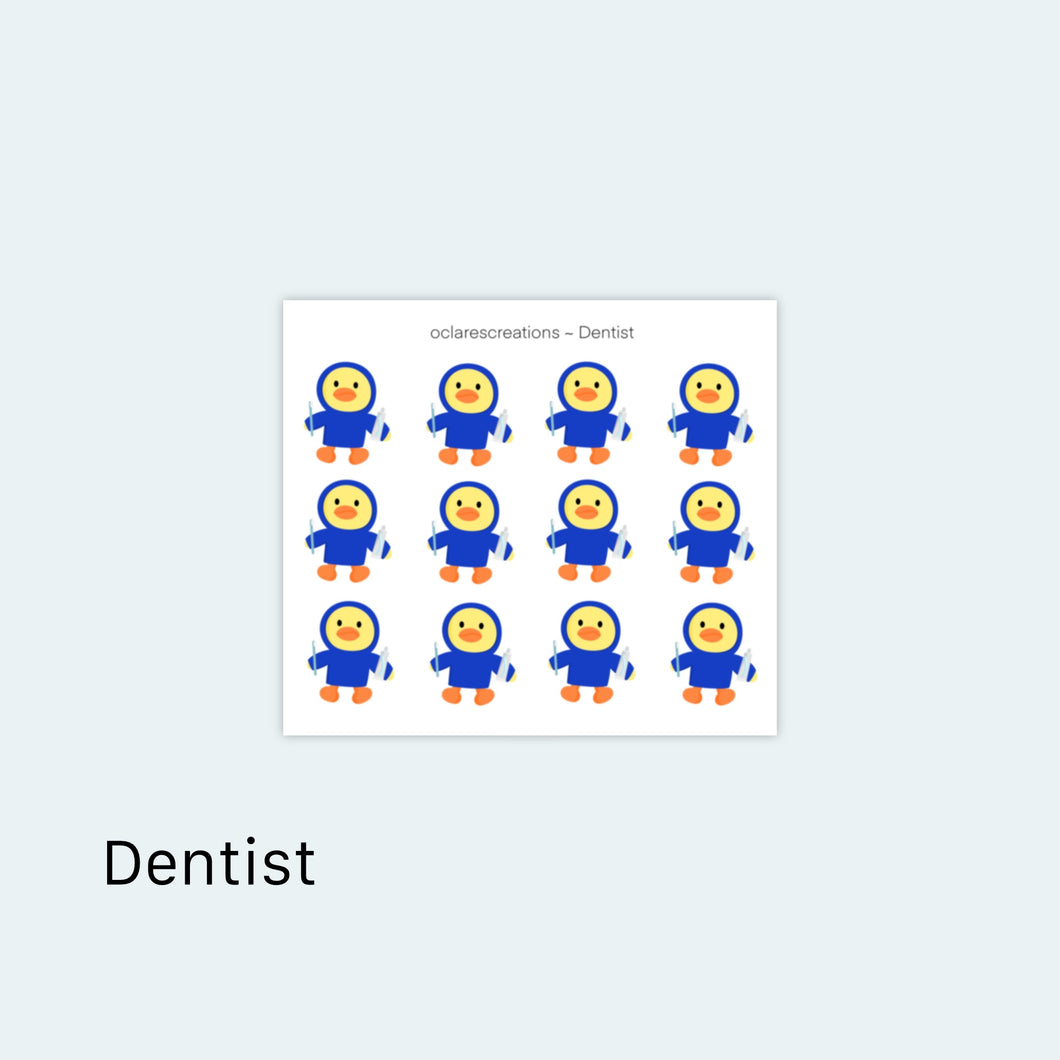Dentist Planner Stickers