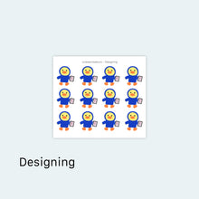 Load image into Gallery viewer, Designing Planner Stickers
