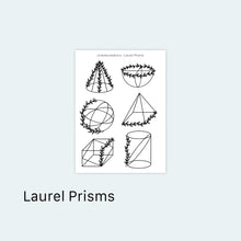 Load image into Gallery viewer, Laurel Prisms Sticker Sheet
