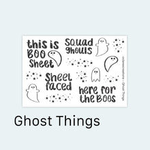 Load image into Gallery viewer, Ghost Things Stickers
