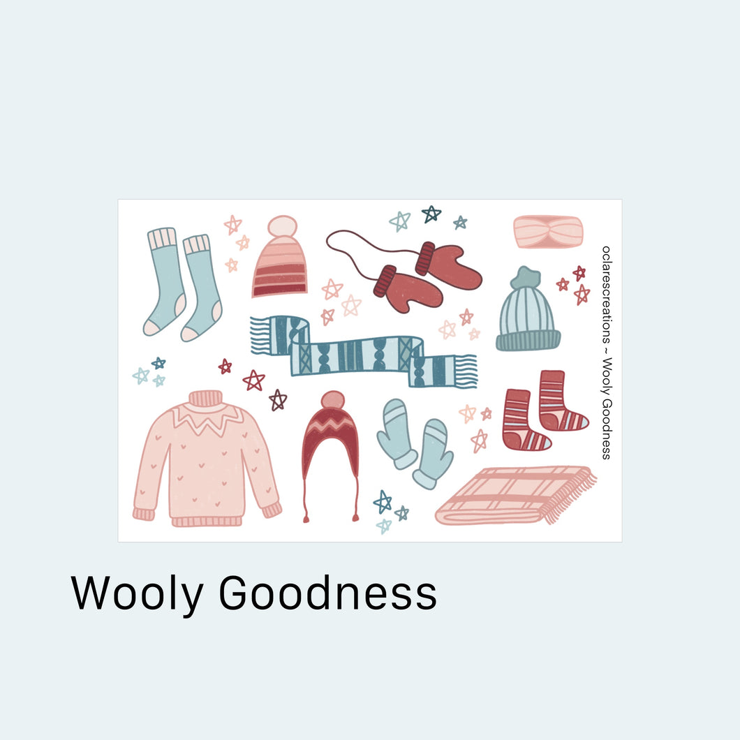 Wooly Goodness Stickers