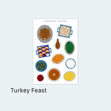 Load image into Gallery viewer, Turkey Feast Stickers
