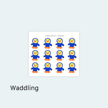 Load image into Gallery viewer, Waddling Planner Stickers
