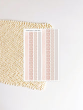 Load image into Gallery viewer, Blush Washi Sticker Sheet
