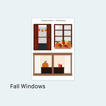 Load image into Gallery viewer, Fall Windows Stickers
