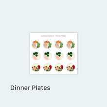 Load image into Gallery viewer, Dinner Plates Sticker Sheet
