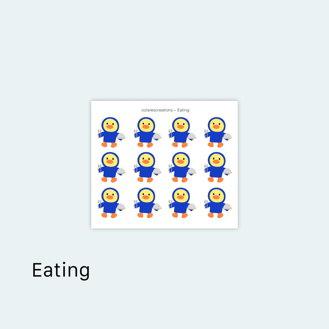 Eating Planner Stickers