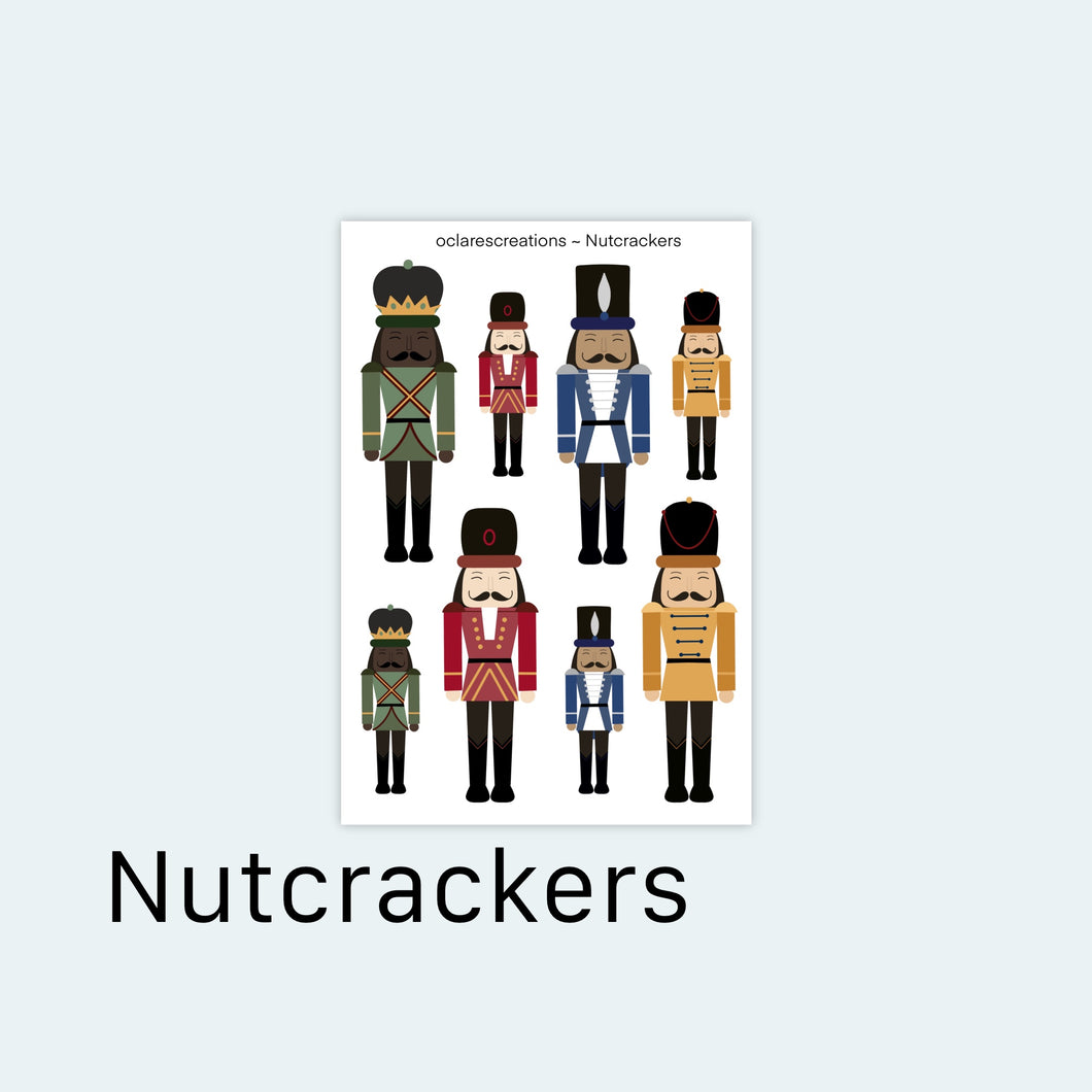 Nutcrackers Sticker Sheet