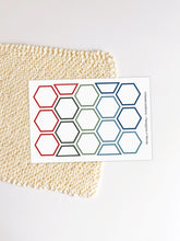 Load image into Gallery viewer, Hexagon Stickers // Winter

