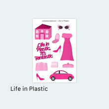 Load image into Gallery viewer, Life in Plastic Stickers
