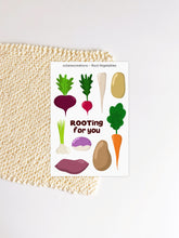 Load image into Gallery viewer, Root Vegetables Stickers
