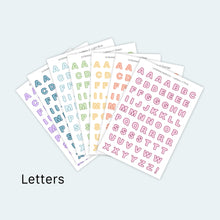 Load image into Gallery viewer, Letter Stickers
