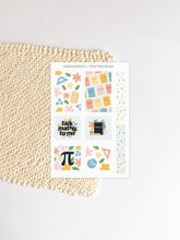 Load image into Gallery viewer, Floral Math Boxes Sticker Sheet
