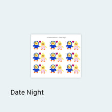 Load image into Gallery viewer, Date Night Planner Stickers

